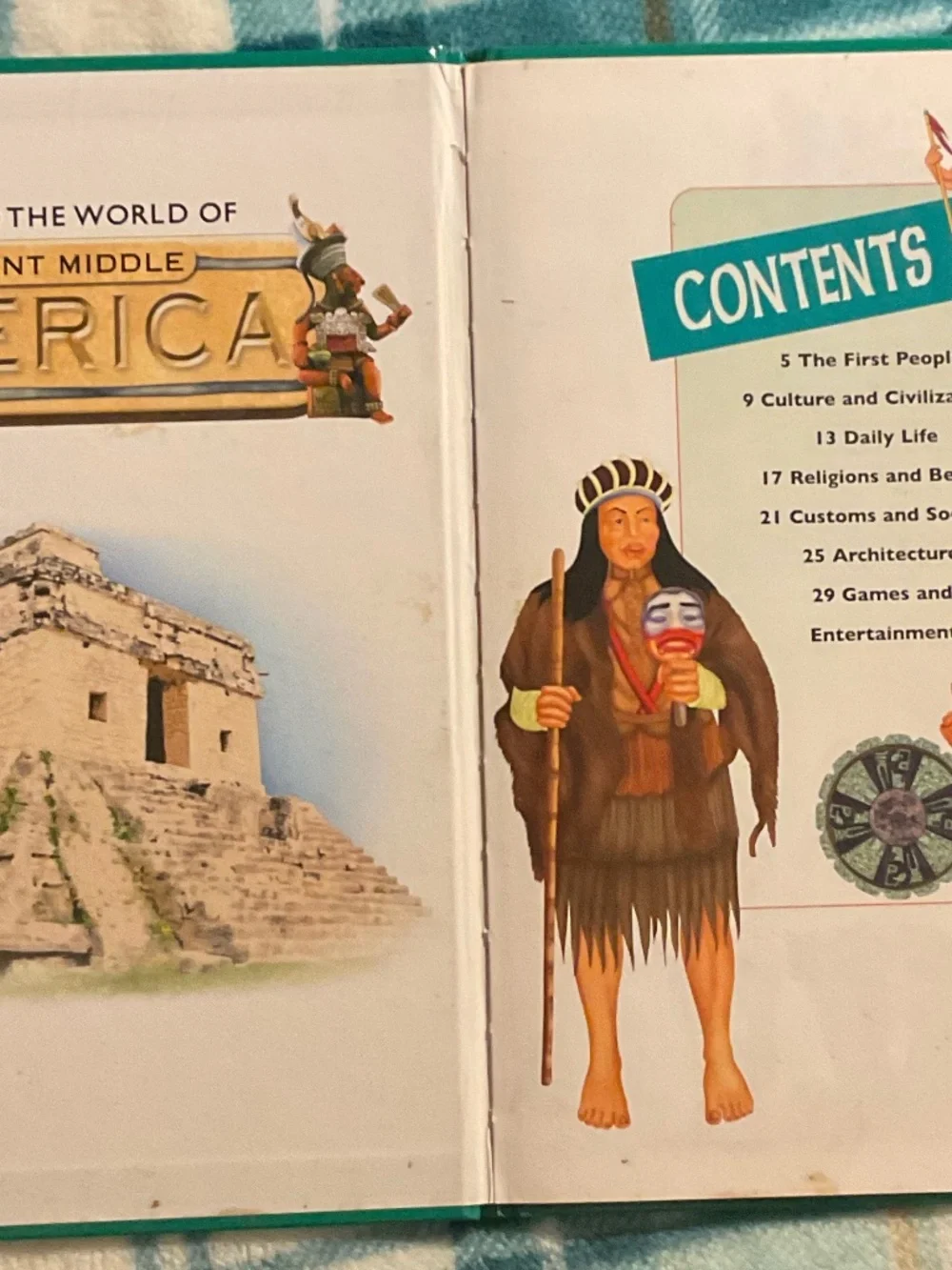 Step into the world of ancient middle America hardcover